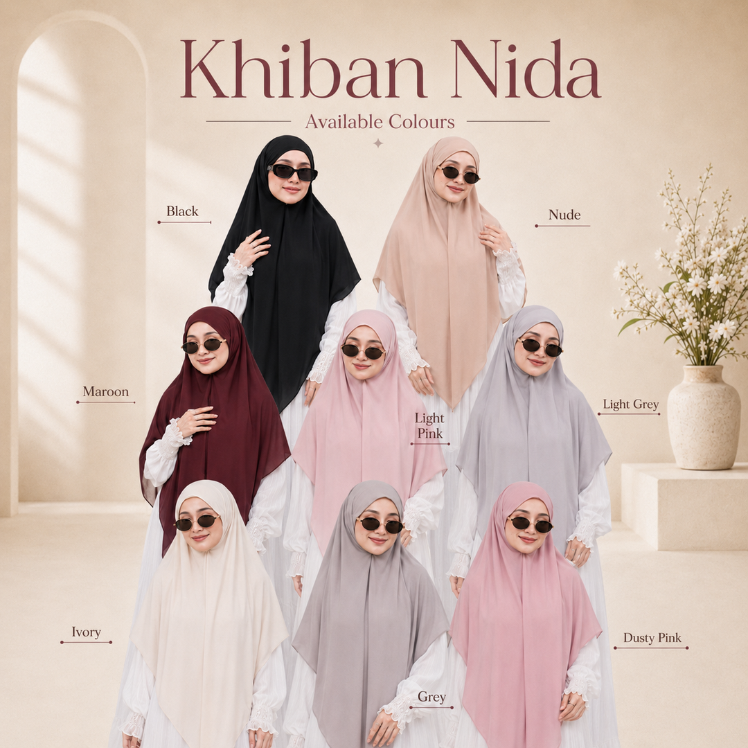 Khiban Nida | READY STOCK