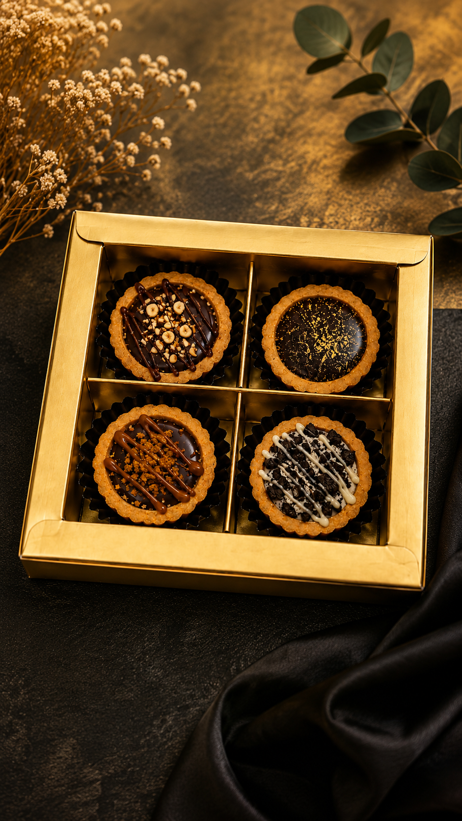 NZ Signature Chocolate Tart Collection (Box of 4)_1