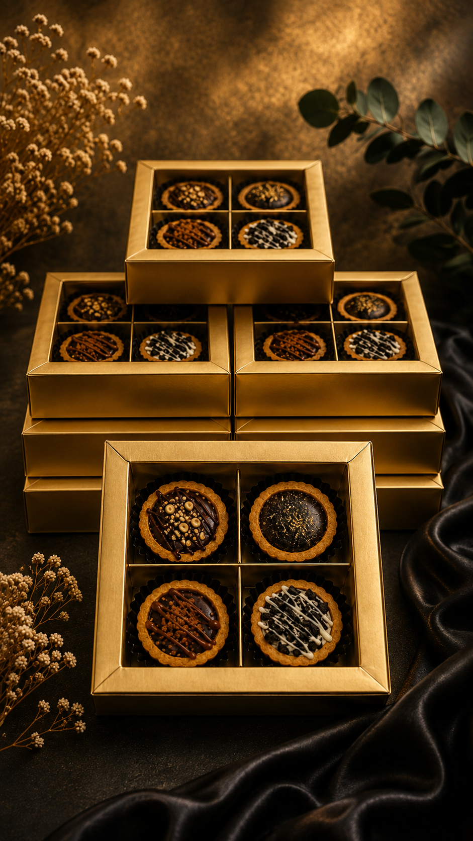 NZ Signature Chocolate Tart Collection (Box of 4)_0
