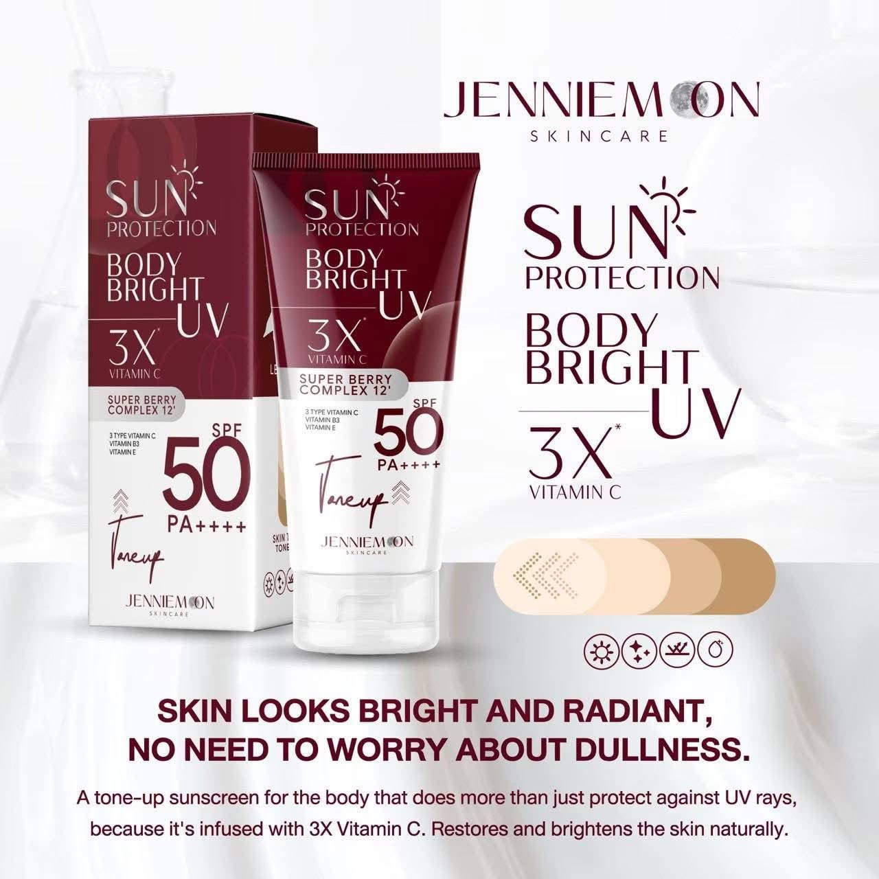 Jennie Moon - Sun Protection Body Bright UV SPF50 PA++++ 100g | Wholesale Skincare & Body Care Singapore_1