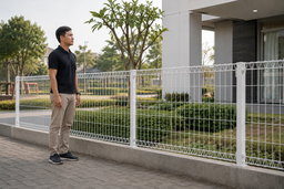 Pagar BRC tinggi 120cm x 2.40m  