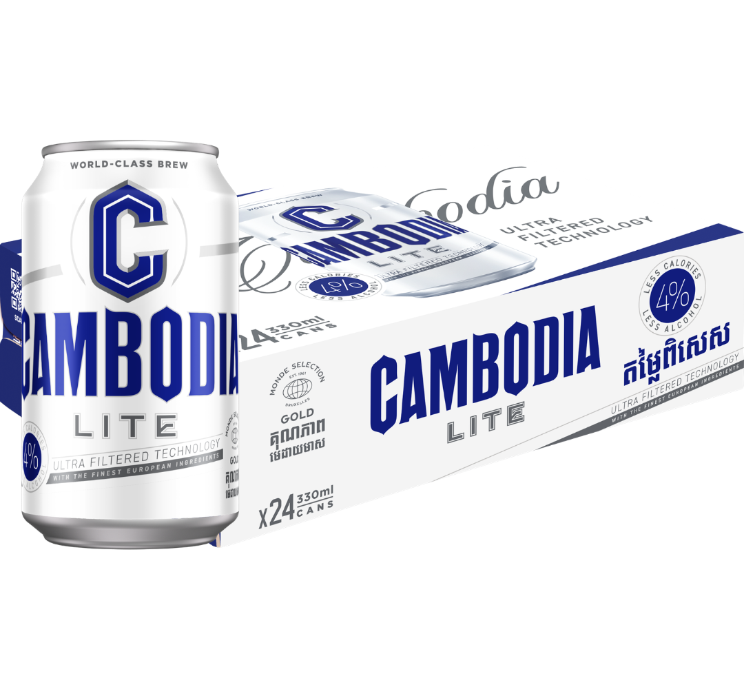 CAMBODIA LITE CAN 330MLx24