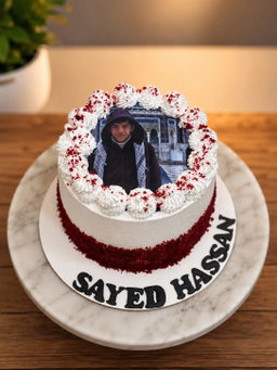 Custom Photo Print Cake