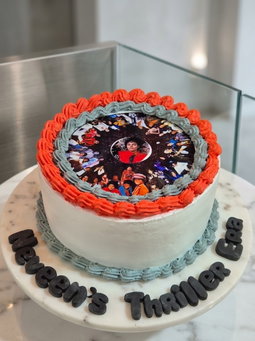 Custom Photo Print Cake