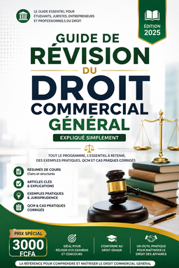 GUIDE DE RÉVISION DU DROIT COMMERCIAL GÉNÉRAL 