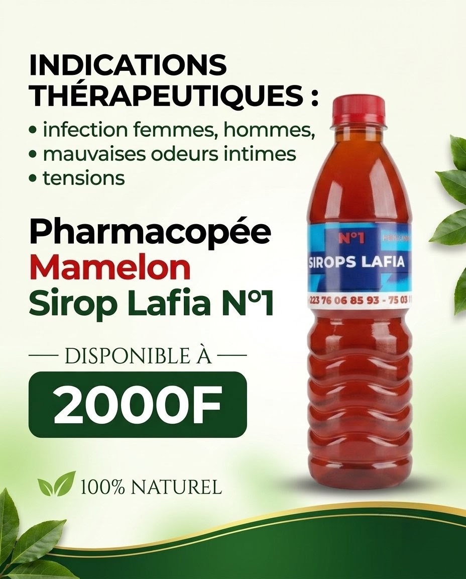 Sirops Lafia N°1