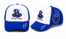 (Customized) Royal Blue Trucker Hat