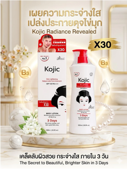 Perfect Skin Lady - Kojic Skin Lightening SPF 50 PA+++ Body Lotion (Red) | Wholesale Skincare & Body Care Singapore