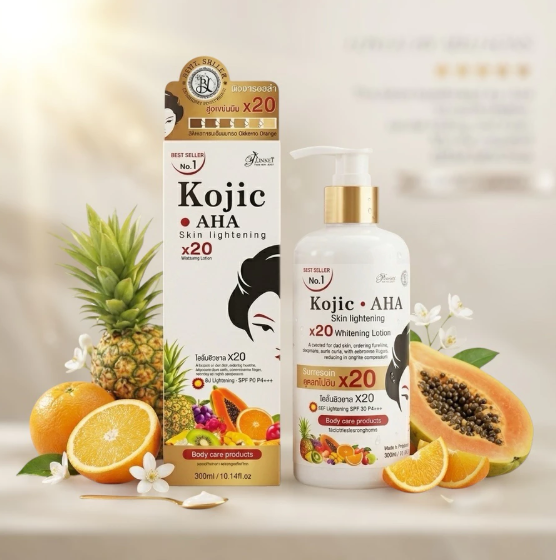 Perfect Skin Lady - Kojic AHA Skin Lightening x20 Whitening Lotion | Wholesale Skincare & Body Care Singapore