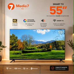 TV SMART 55 ’’ pouces (television)
