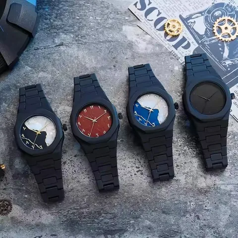 Montre Chrome black_1