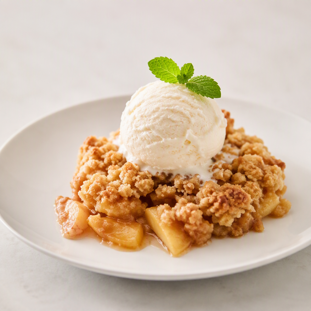 Crumble de manzana