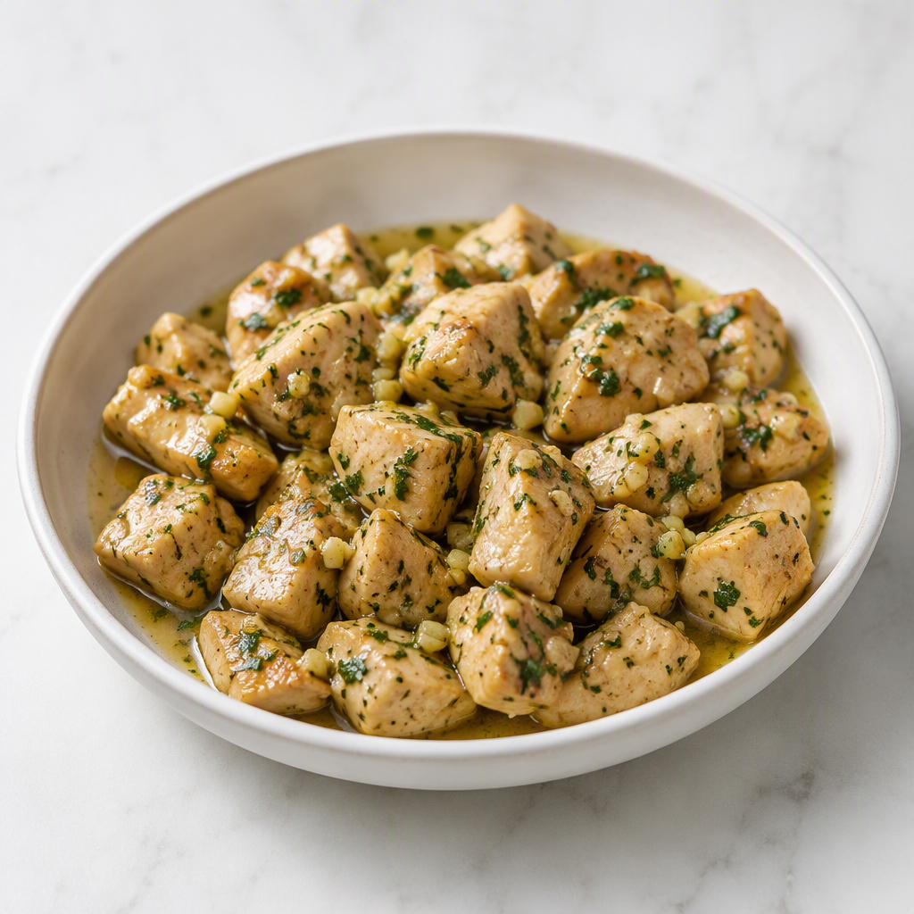 Pollo al ajillo c/noisette