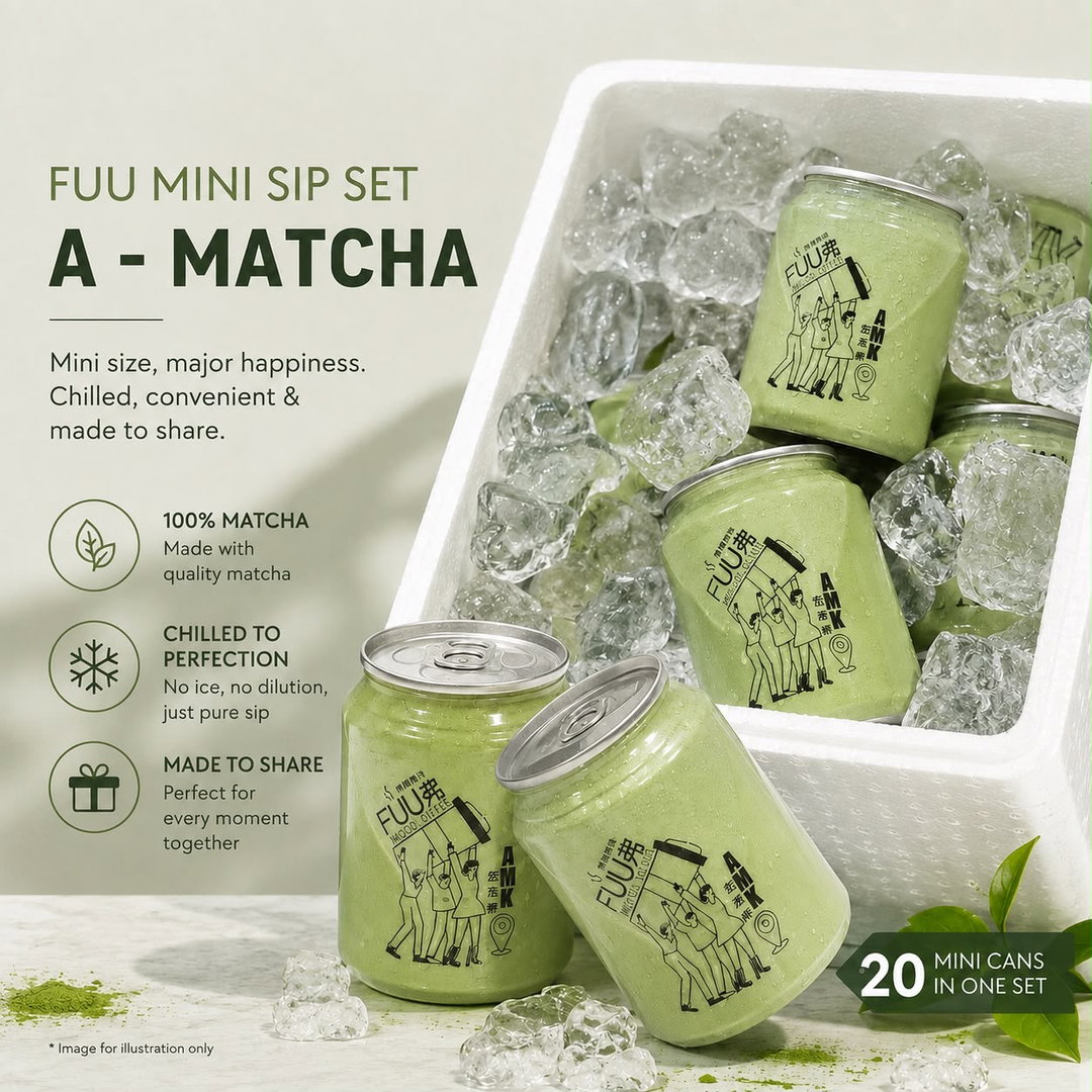 FUU Mini Sip Set A - Matcha Latte (20)