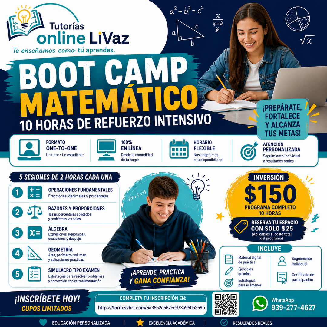 Boot Camp Matemático