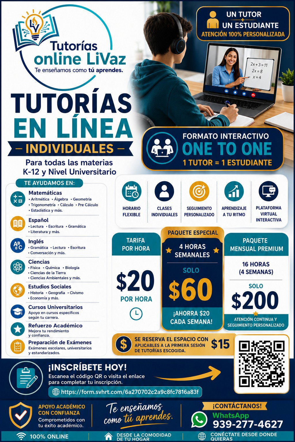 Tutorías Online LiVaz
