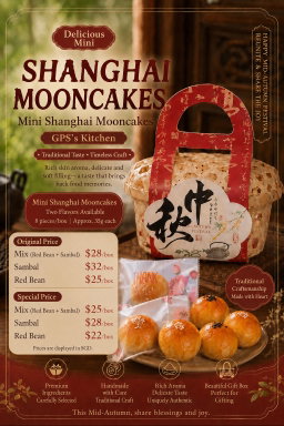 Shanghai Mini Mooncakes