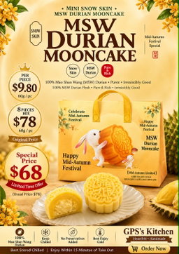 Msw Durian Mini Mooncakes