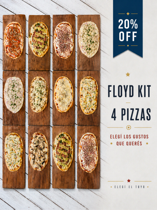 Floyd Kit - 4 Pizzas