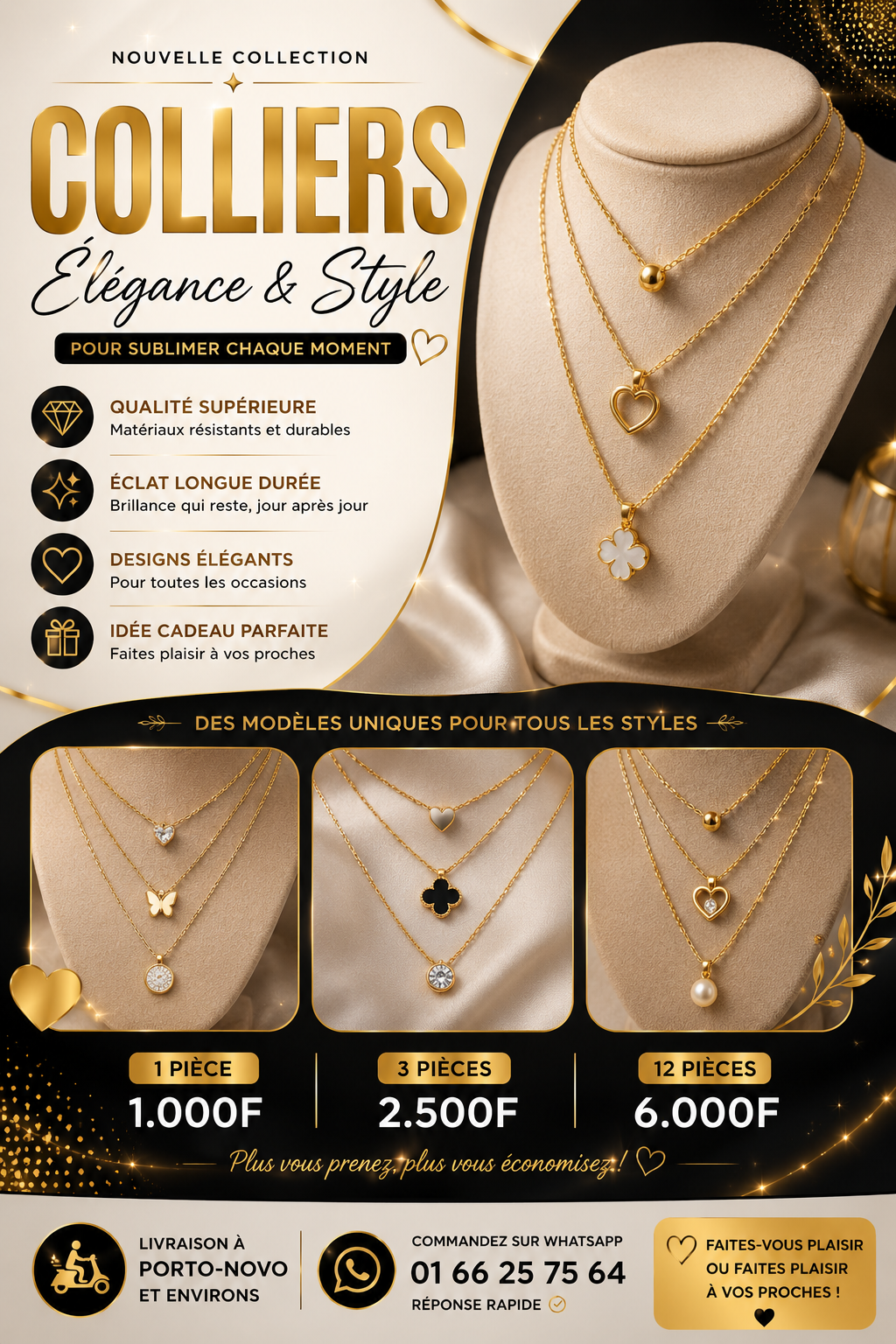 Collier élégant – Stainless Steel_0