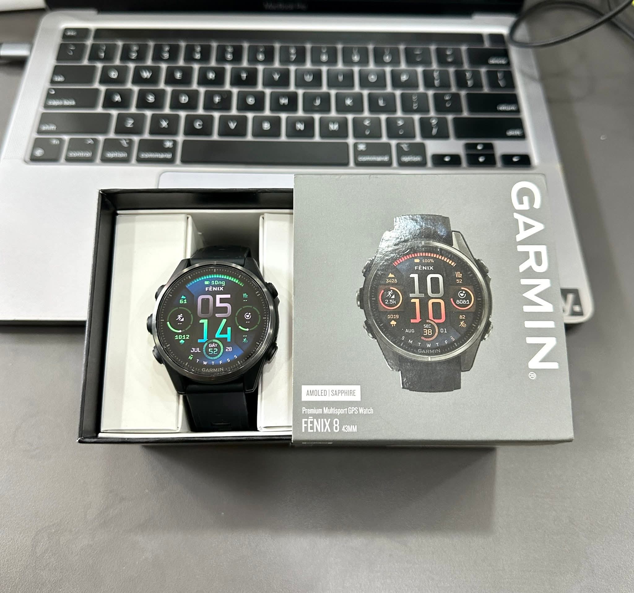 Garmin Fenix 8 amoled Sapphire 43mm _0