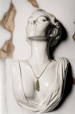Aventurine Gold Necklace