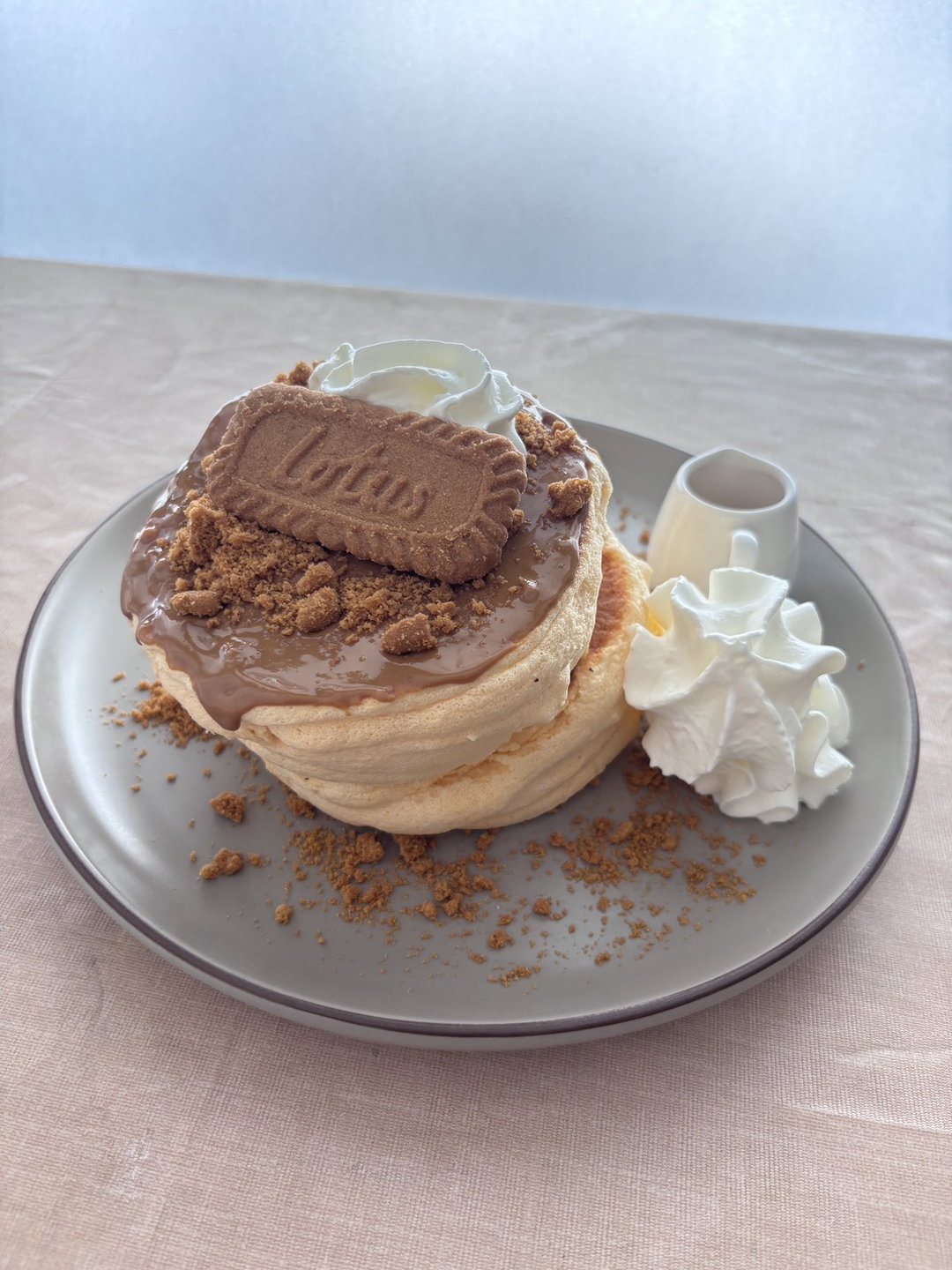 Lotus Biscoff Japanese Pancake