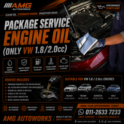 PACKAGE SERVICE ENGINE OIL (ONLY AUDI/VW 1.8/2.0cc)