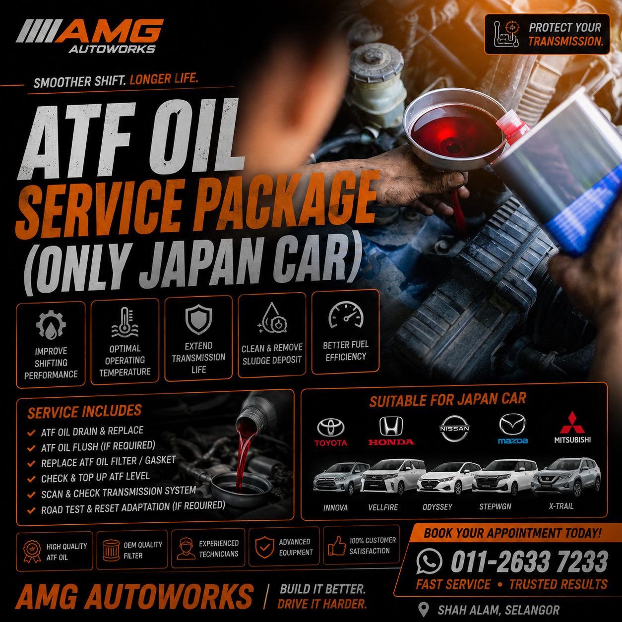 ATF OIL SERVICE PACKAGE (ONLY JAPAN CAR)_0