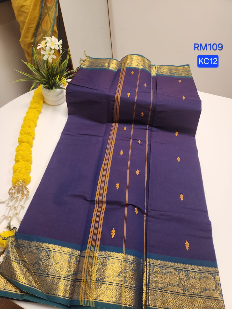 Kanchi cotton saree 