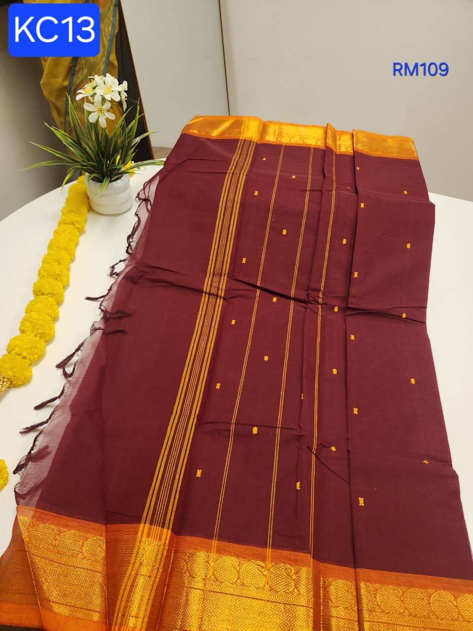 Kanchi cotton saree _0