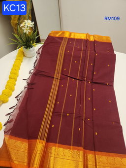 Kanchi cotton saree 