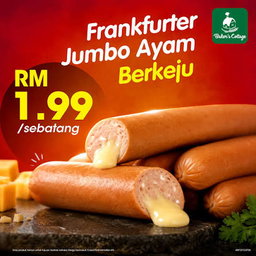 FRANKFURTER AYAM JUMBO  BERKEJU