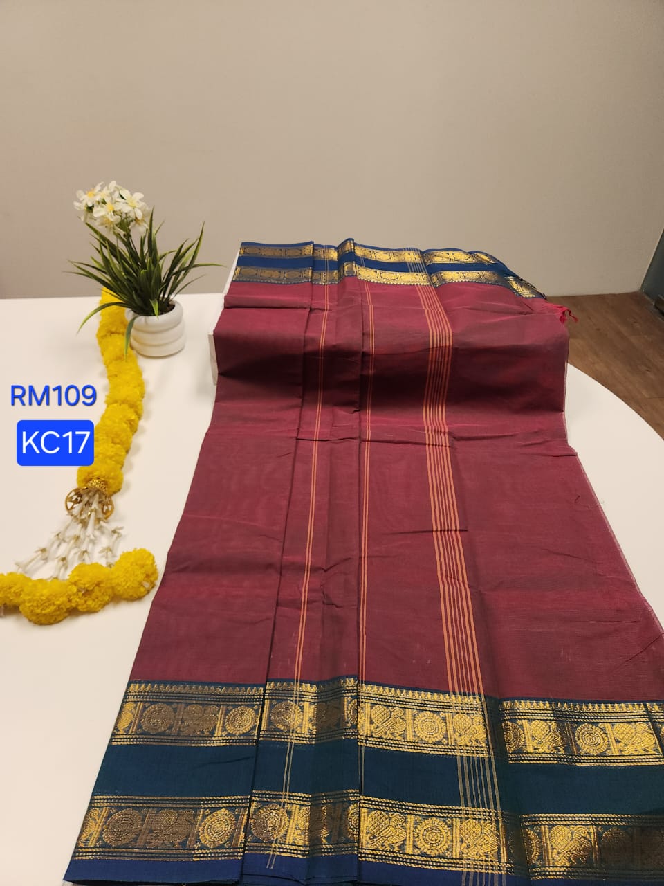 Kanchi cotton saree 
