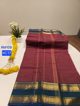 Kanchi cotton saree 