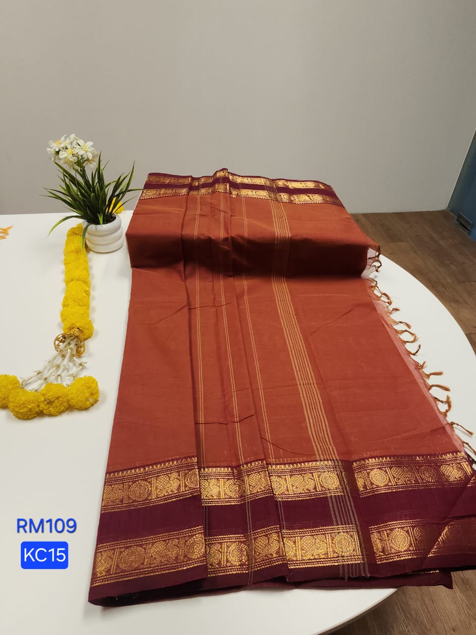 Kanchi cotton saree 