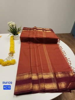 Kanchi cotton saree 