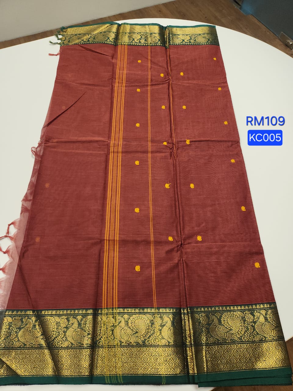 Kanchi cotton saree 