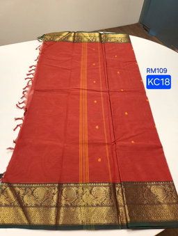 Kanchi cotton saree 
