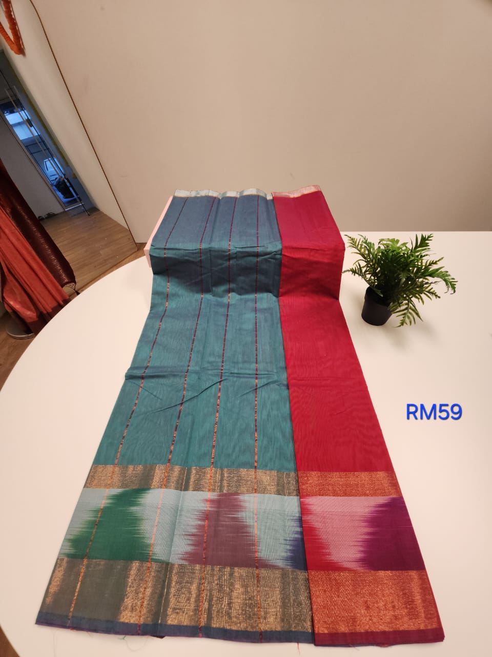 Ikkat Cotton Saree _0