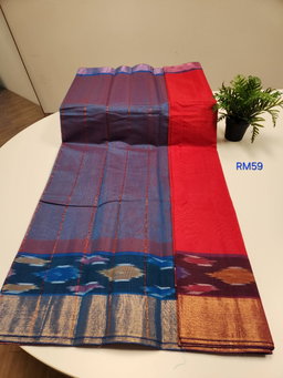 Ikkat Cotton Saree 