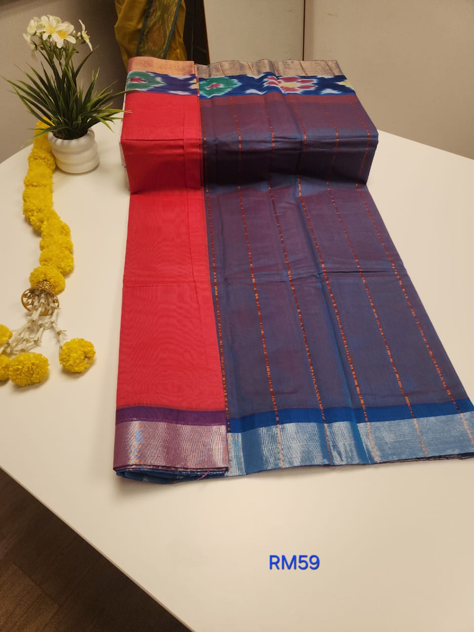 Ikkat Cotton Saree _0