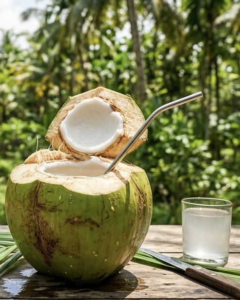 Coconut water.  (300~500)ml_0