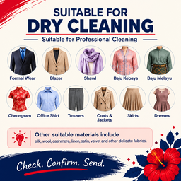 Dry Cleaning (Ready in 3 Days)
