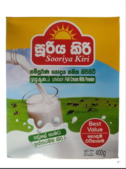 SOORIYA MILK POWDER 400G 