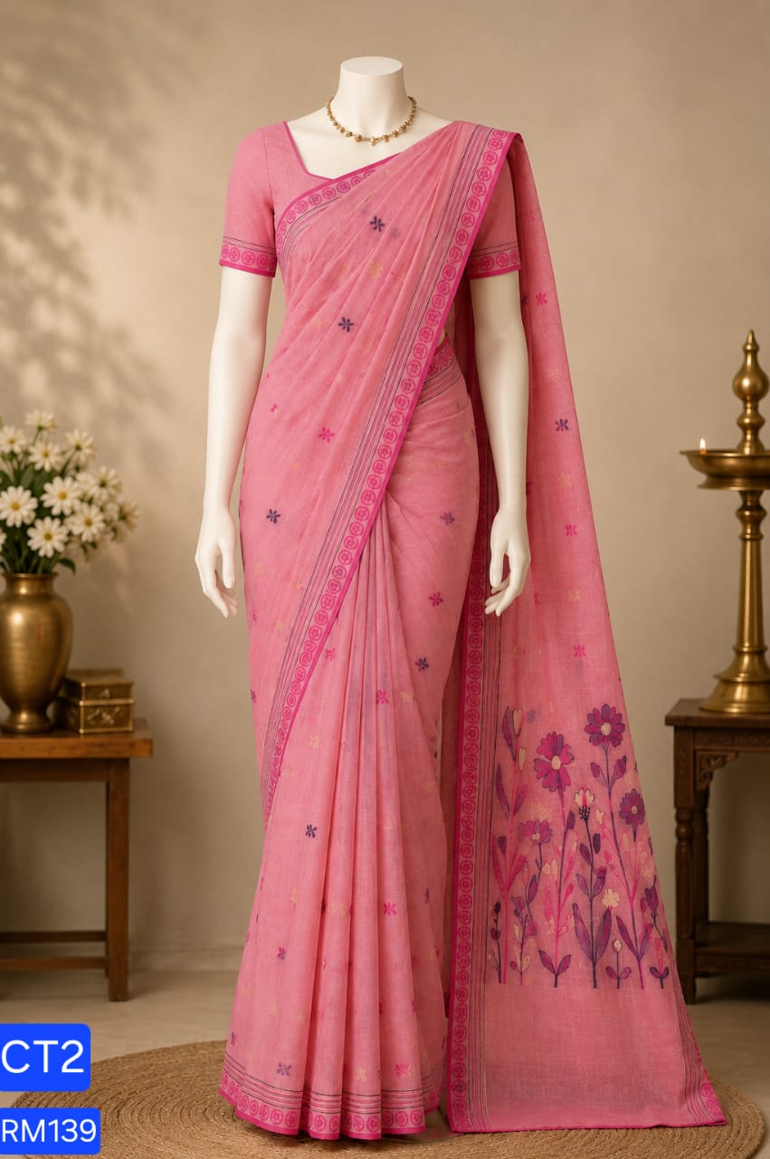 Fancy Cotton saree