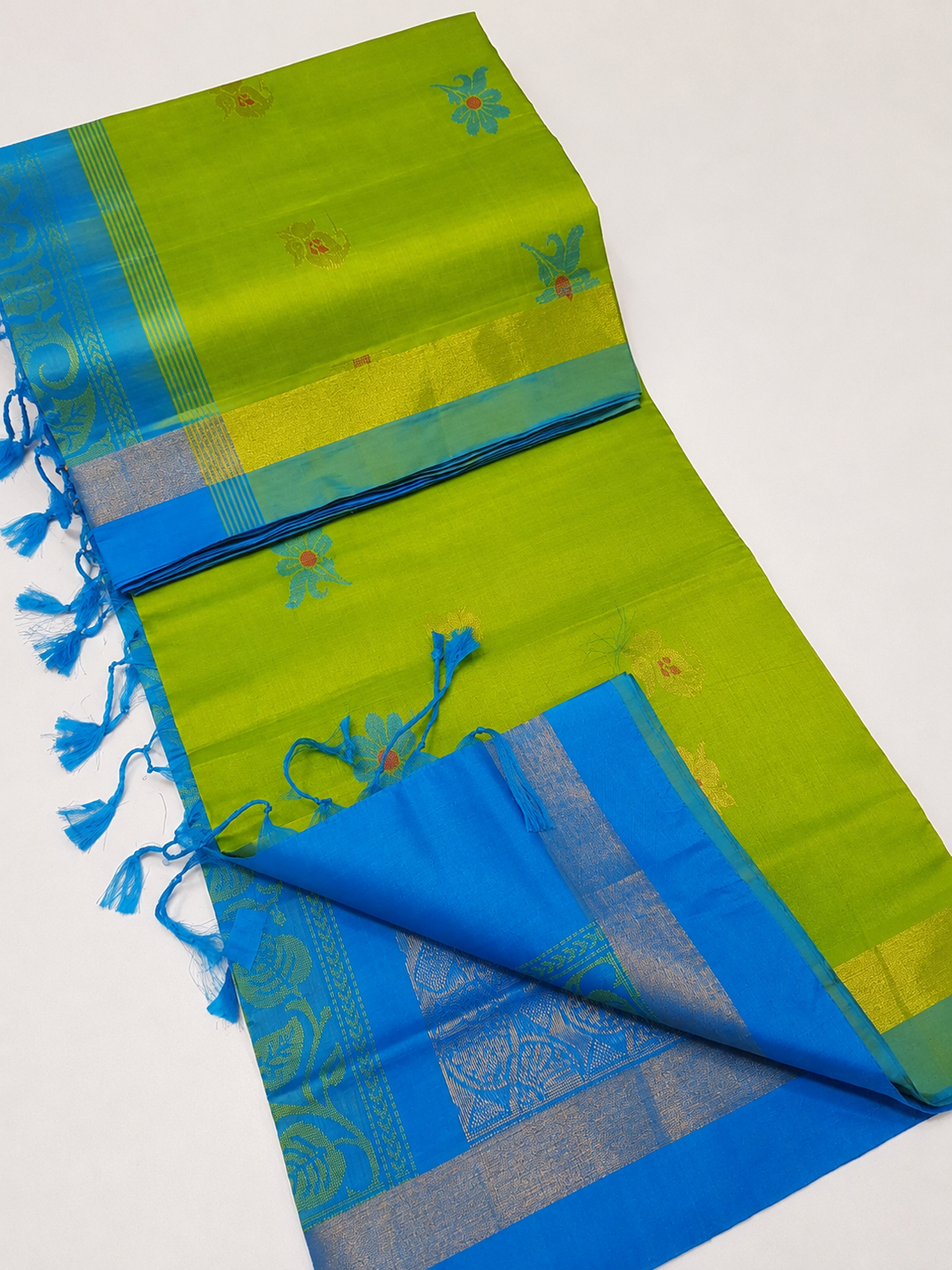 Fancy Silk cotton saree