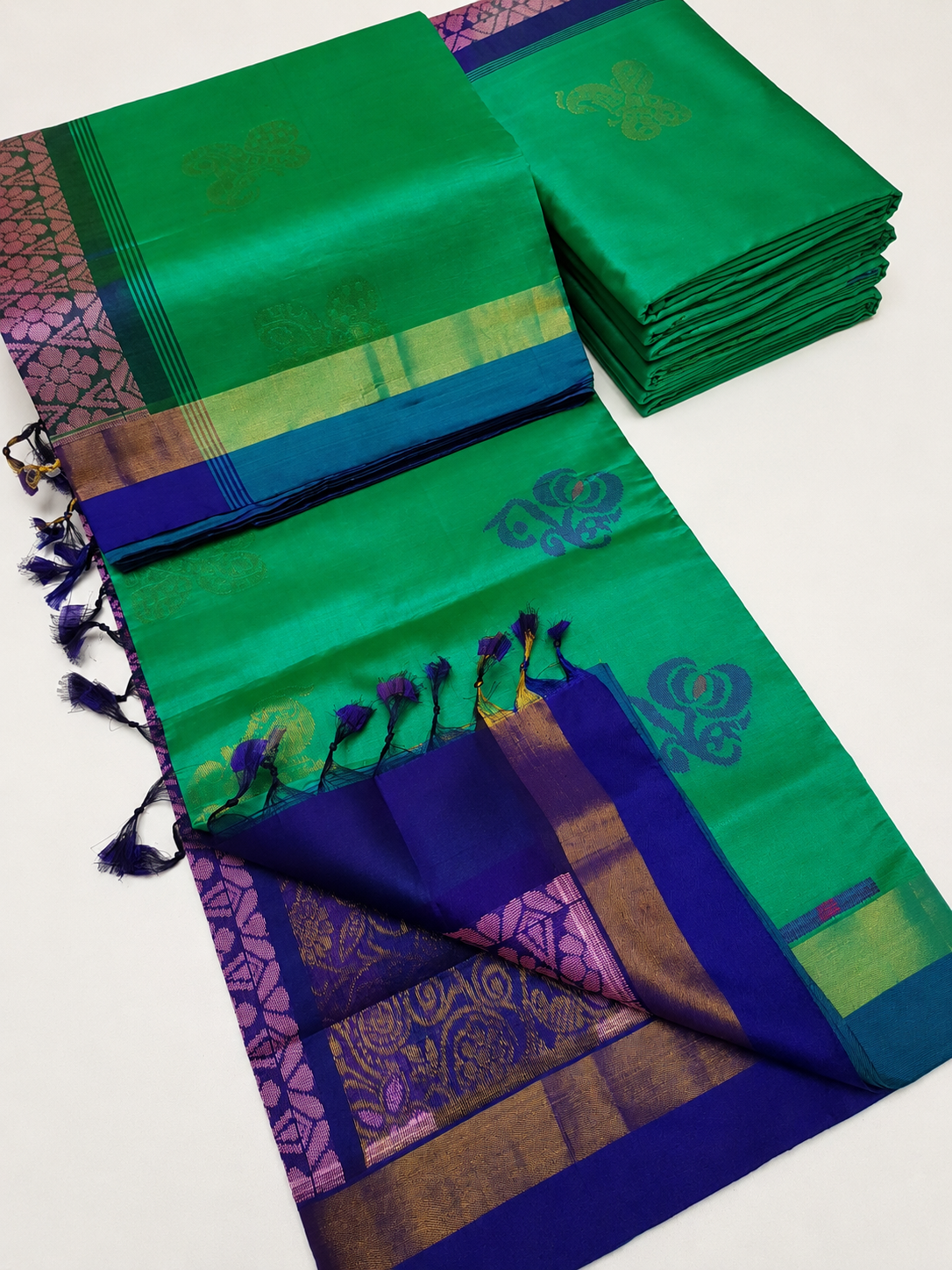 Fancy Silk cotton saree _0