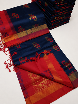 Fancy Silk cotton saree 