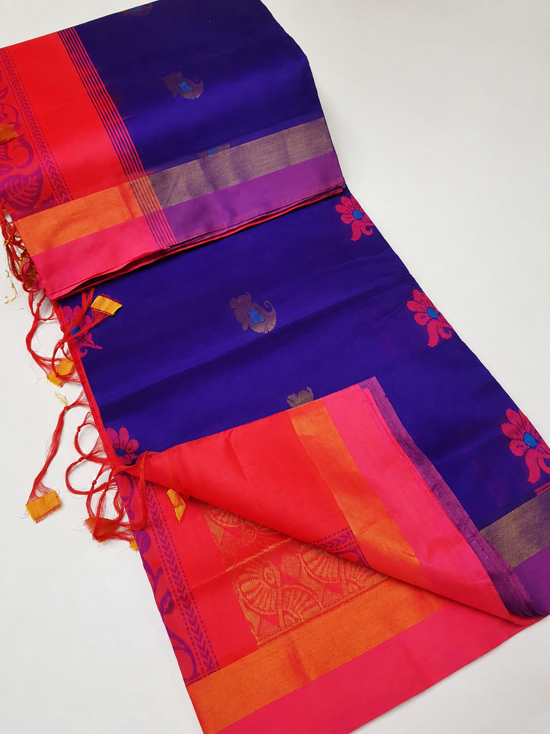 Fancy Silk cotton saree